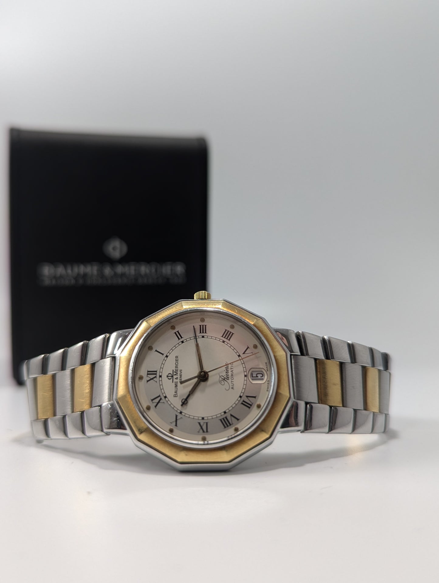 Baume & Mercier Riviera 18K Gold Automatic Watch