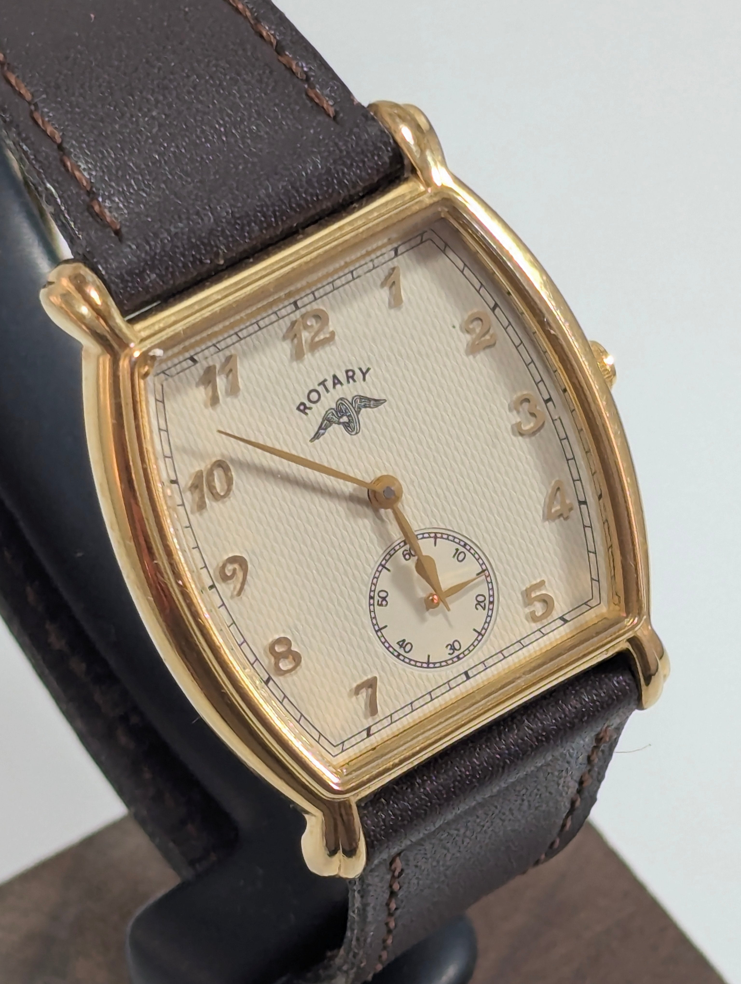 Rotary Tonneau Small Seconds Dress Watch