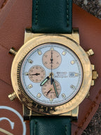 Seiko Gold-Tone Chronograph