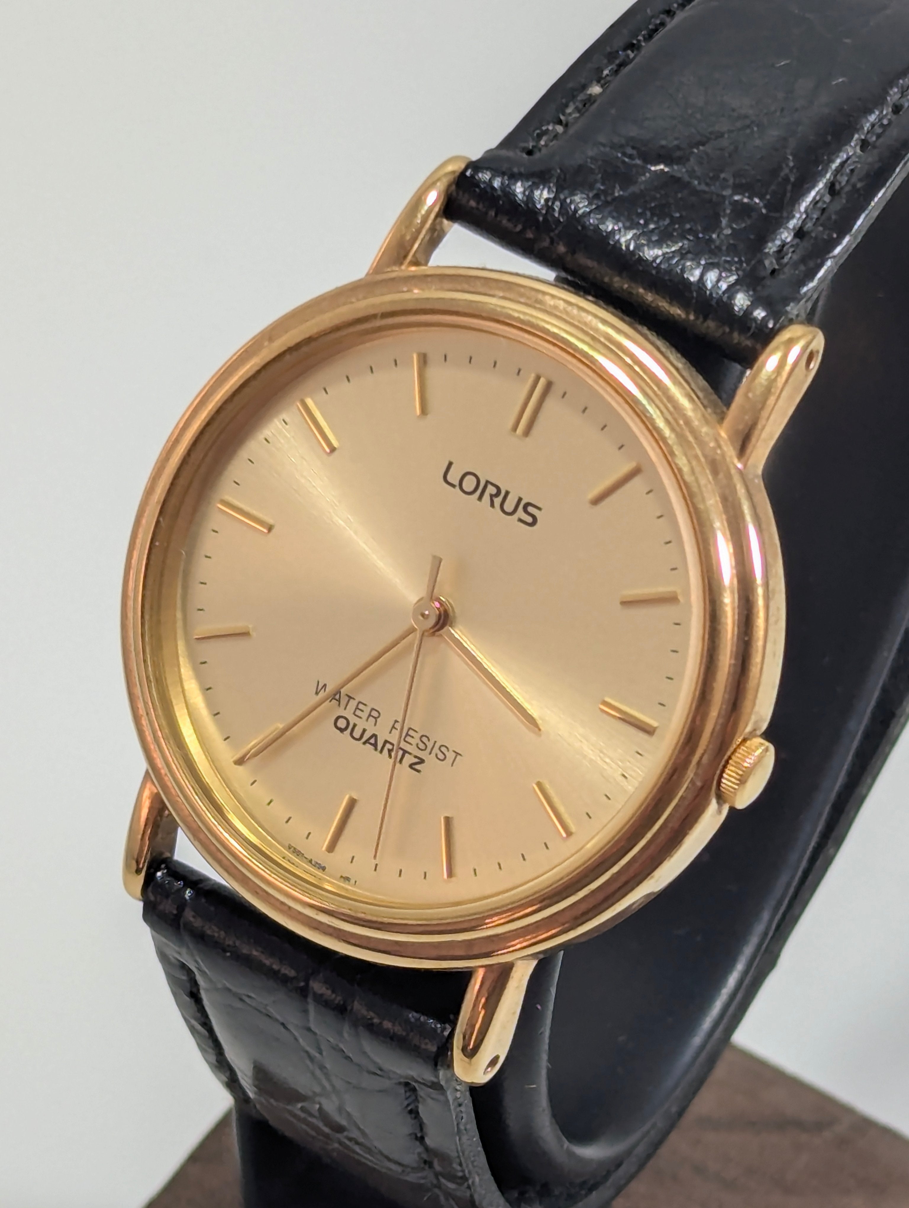 Lorus Classic Champagne Dial Dress Watch