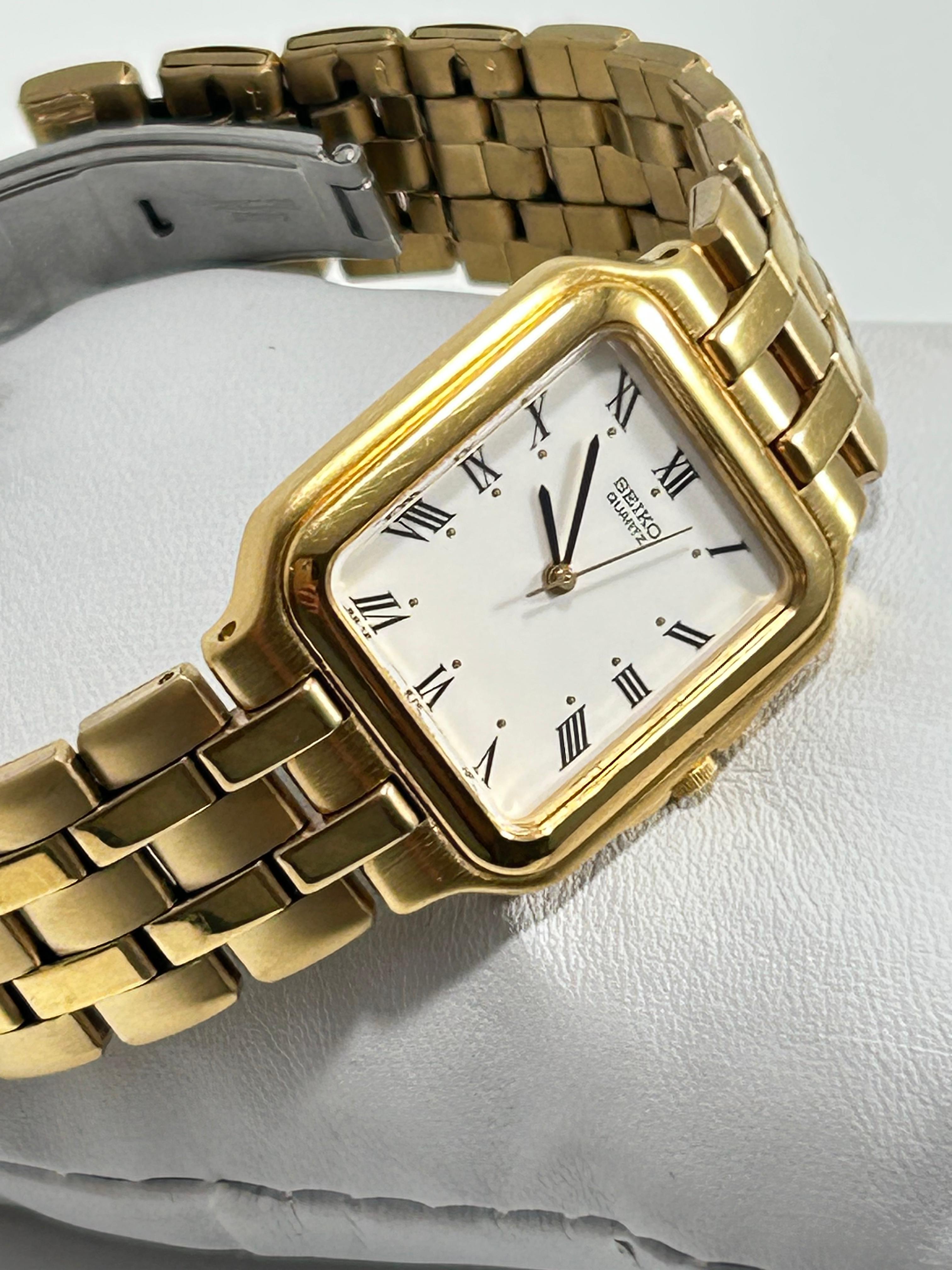 Seiko Tank 7N32-5021 Dress Watch