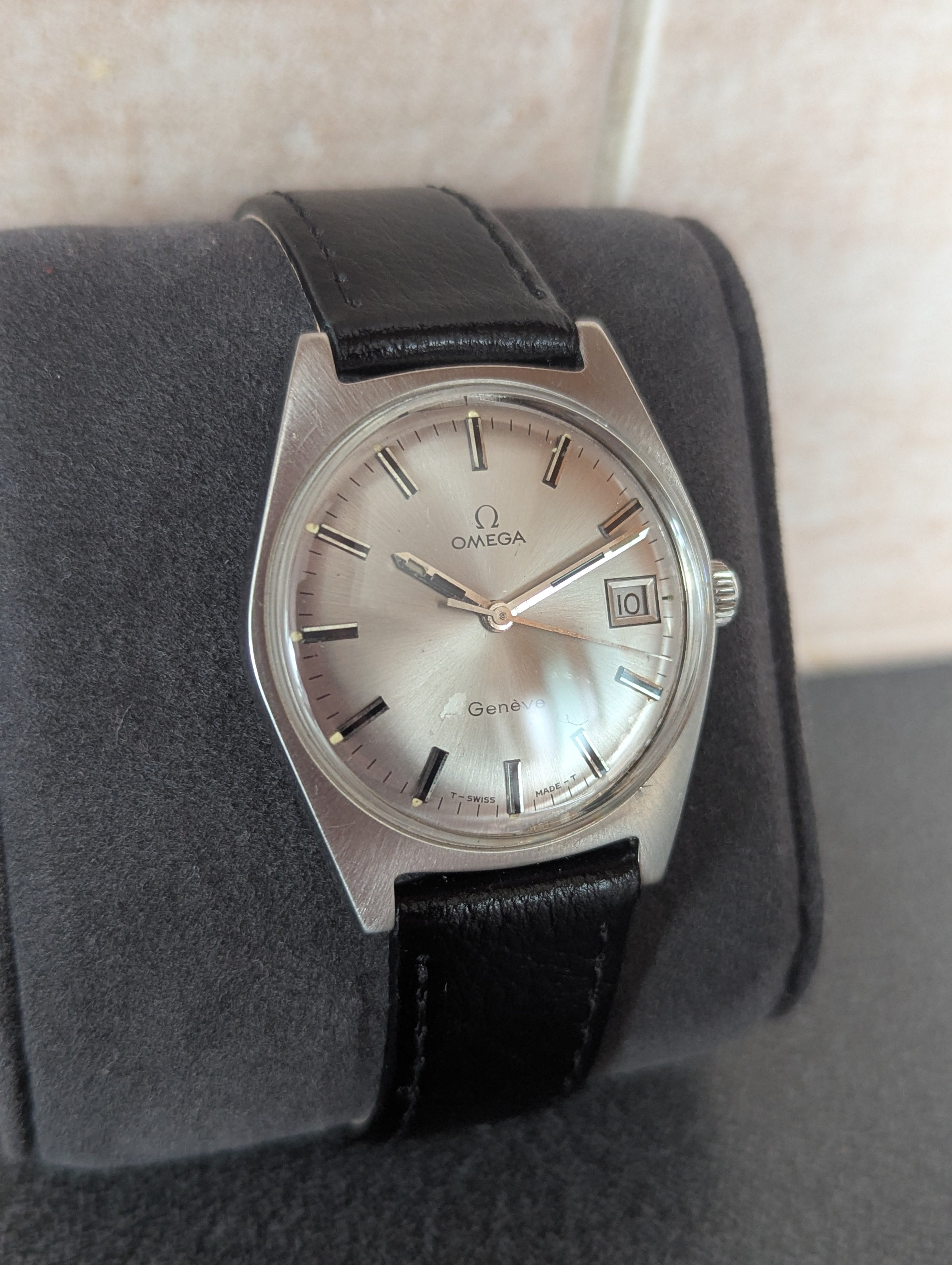 Omega Genève 1970's Silver Men’s Watch