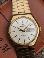 1970's Hamilton Gold-Tone Dress Watch