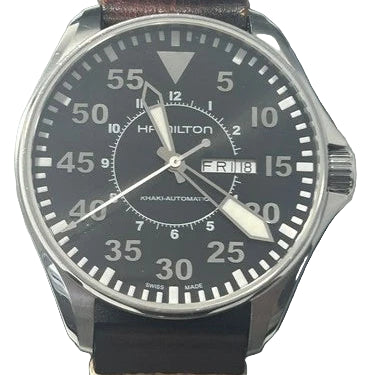 Hamilton Khaki Pilot Automatic H647150 Men’s Watch Box & Papers Swiss Made